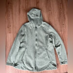 Eddie Bauer Radiator 2.0 Full Zip Fleece Jacket Women’s XL Green Soft Warm